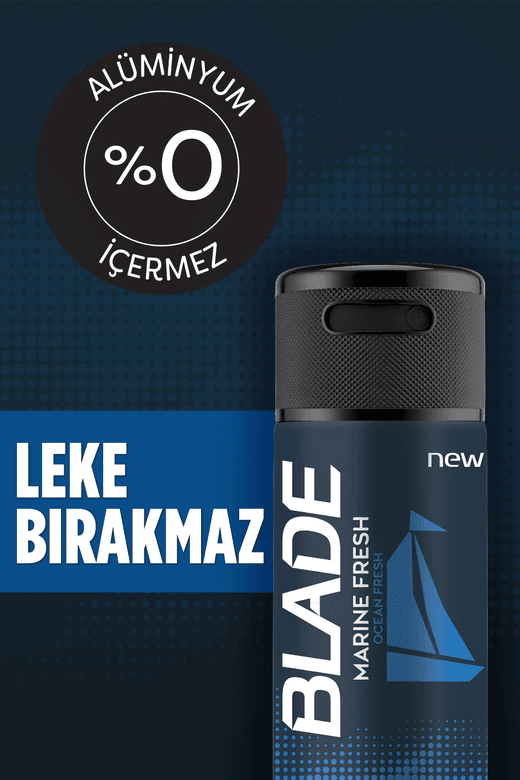 1942023 Blade Marine Fresh Deodorant 6X150Ml