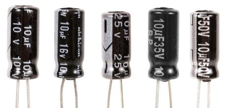 1MF 63V Kutuplu Kondansatör 5 Li Paket Halinde