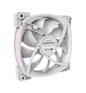1st Player 57855210123459980184975 Rx 120 Argb Ters Fan 1600Pwm, Üst Düzey Dayanıklılık, Sessiz Performans Ve Çarpıcı Argb Tasarımı 120 Mm, Beyaz