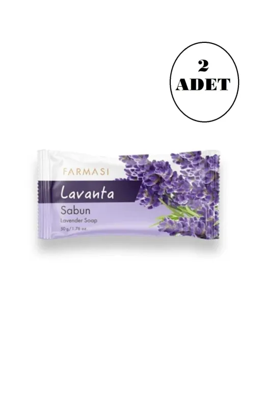 2 Adet Lavanta Sabunu 50 Gr