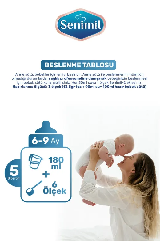 2 Bebek Sütü 800 Gr (6-9 Ay) 10 Lu Avantaj Paketi