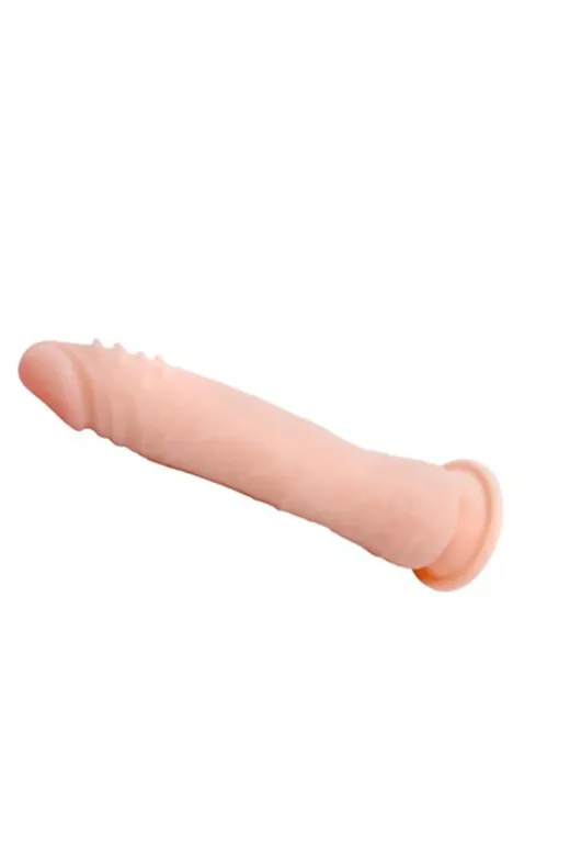 20 Cm Vantuzlu Kıkırdaklı Realistik Anal Dildo Penis