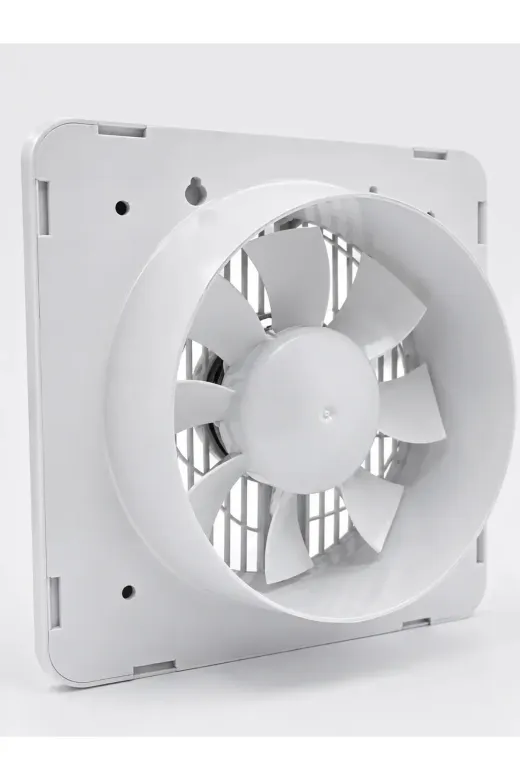 20 W Havalandırma Fanı 150 mm Bağlantı Çapı 20,8 x 20,8 cm Dekoratif Aspiratör