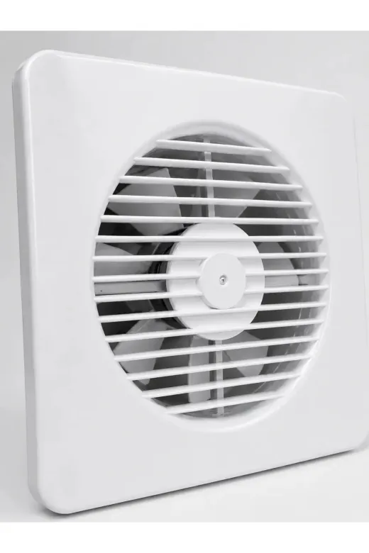 20 W Havalandırma Fanı 150 mm Bağlantı Çapı 20,8 x 20,8 cm Dekoratif Aspiratör