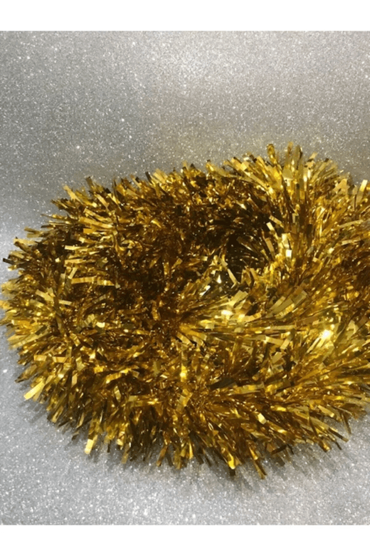 20112024 Parti Ustası Yılbaşı Sim Süs Boyunluk Gold