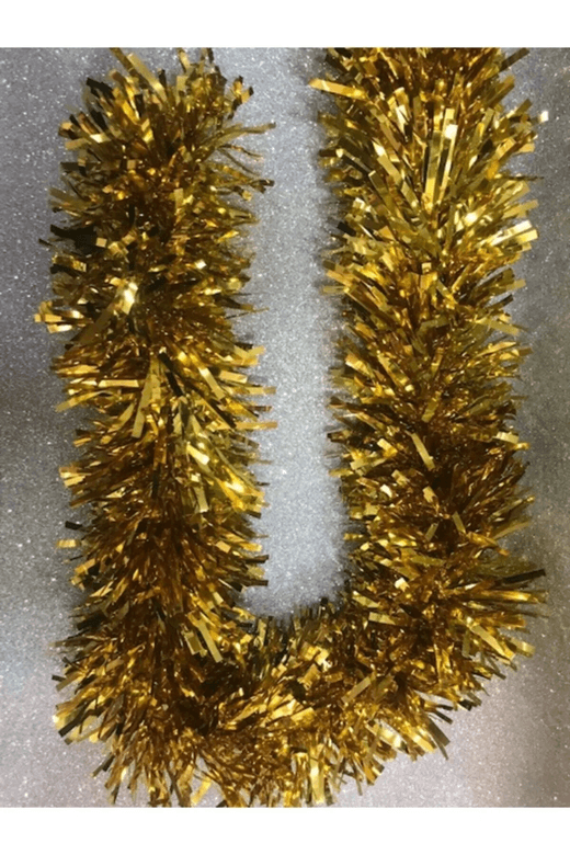 20112024 Parti Ustası Yılbaşı Sim Süs Boyunluk Gold