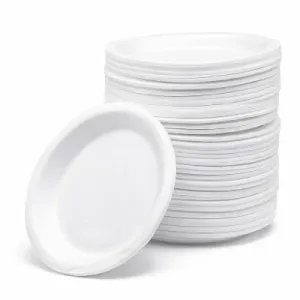 20cm Orta boy Köpük Servis Tabağı 100'lü