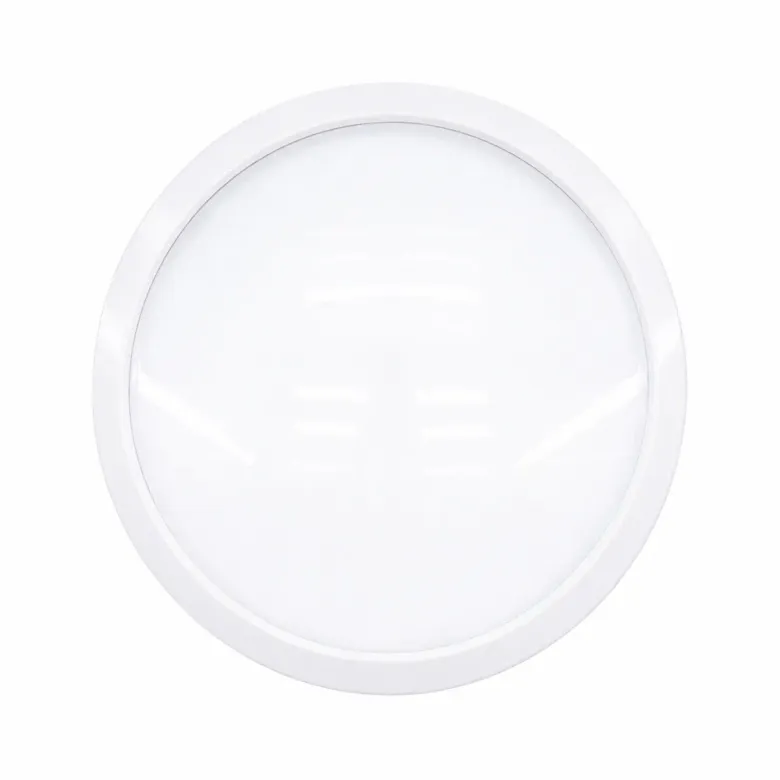 20W BEYAZ METAL KASA SIVA ÜSTÜ YUVARLAK LEDLİ GLOP ARMATÜR IP20 6500K - 1800Lm E1212/B (4745)