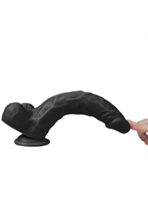 21 Cm Gerçekçi Silikon Vantuzlu Penis
