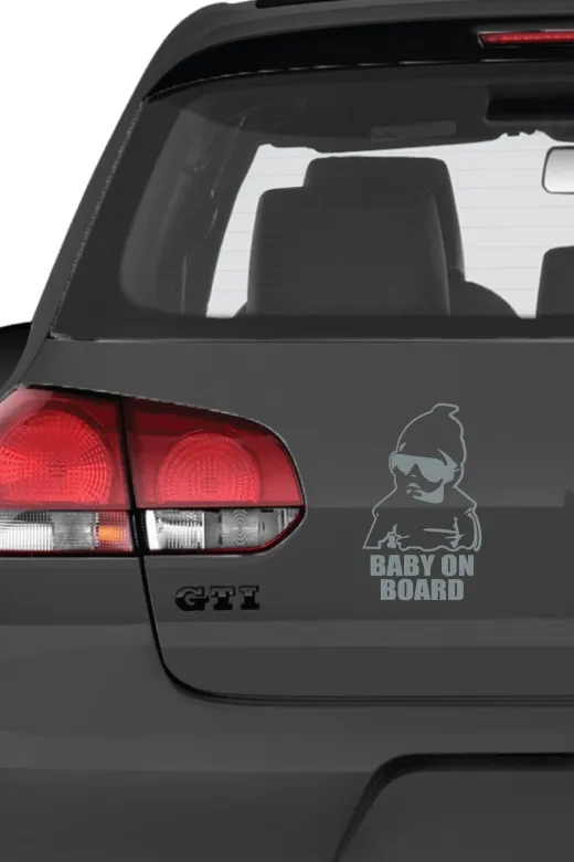 212shop STC31-A Baby On Board | Arabada Bebek Var Araç Bagaj Cam Sticker