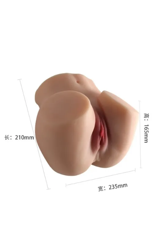 21Cm Ultra Gerçekçi Full Realistik Kalça Mastürbatör Tpe Silikon Detaylı Tasarım 2800Gr