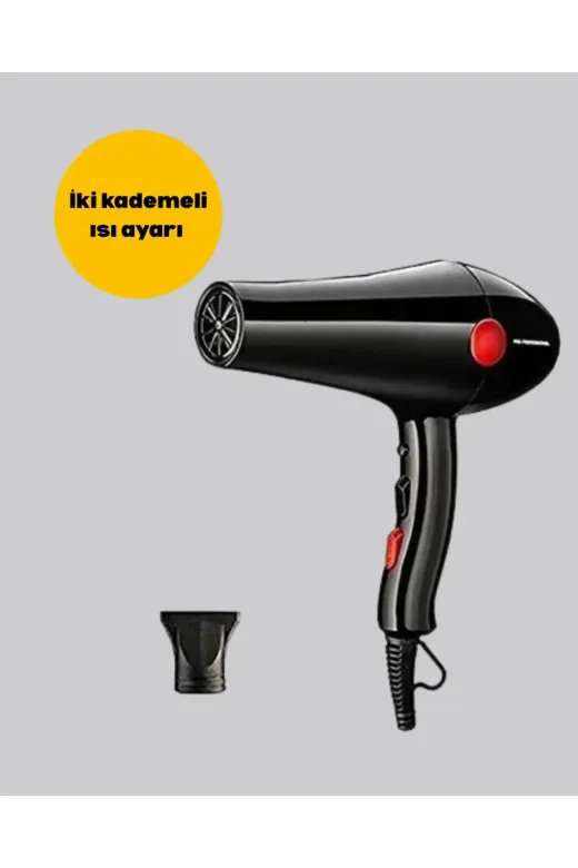 2200W Saç Kurutma Makinesi Soğuk ve Sıcak Üfleme Fonksiyonlu