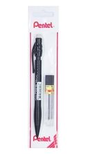 222 Concept 57855210120623980184975 0.5 Mm Prıme Plastik Gövdeli Versatil + 12&apos Li Yedek Uç Set Siyah -
