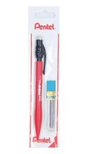 222 Concept 57855210121069980184975 0.7 Mm Prıme Plastik Gövdeli Versatil + 12&apos Li Yedek Uç Set Kırmızı -