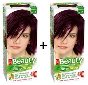 22233227 Mm Beauty Bitkisel Saç Boyası Kızıl Kestane M15 -  (2 Adet) (440706098) M15 Kızıl Kestane