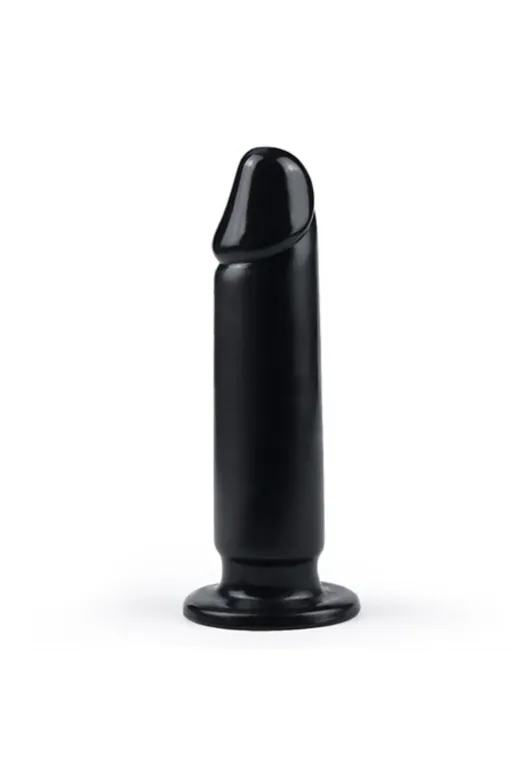 22,5 Cm Siyah Yumuşak Kalın Anal Dildo