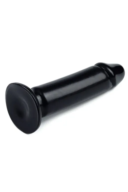 22,5 Cm Siyah Yumuşak Kalın Anal Dildo
