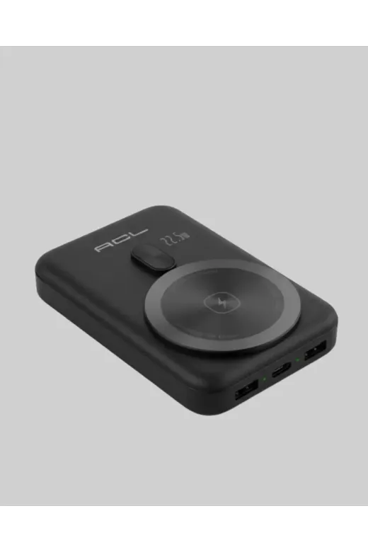 22.5W Hızlı Şarj Destekli Manyetik Powerbank Kompakt Tasarım Yeni Nesil