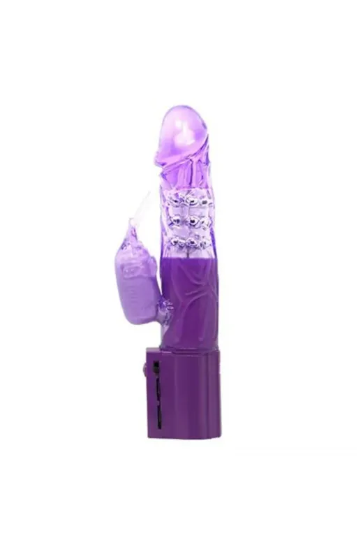 24 Cm Oynar Başlı Klitoris Uyarıcılı Teknolojik Vibratör Penis