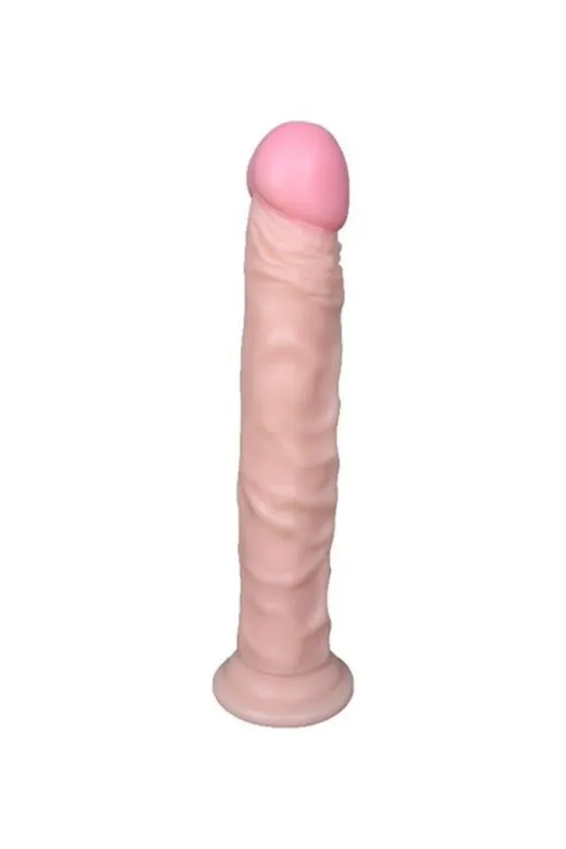 24 Cm Realistik Testissiz Dildo Penis