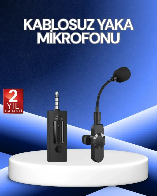 2.4 GHz Düşük Gecikmeli Kablosuz Ses Kayıt krofonu
