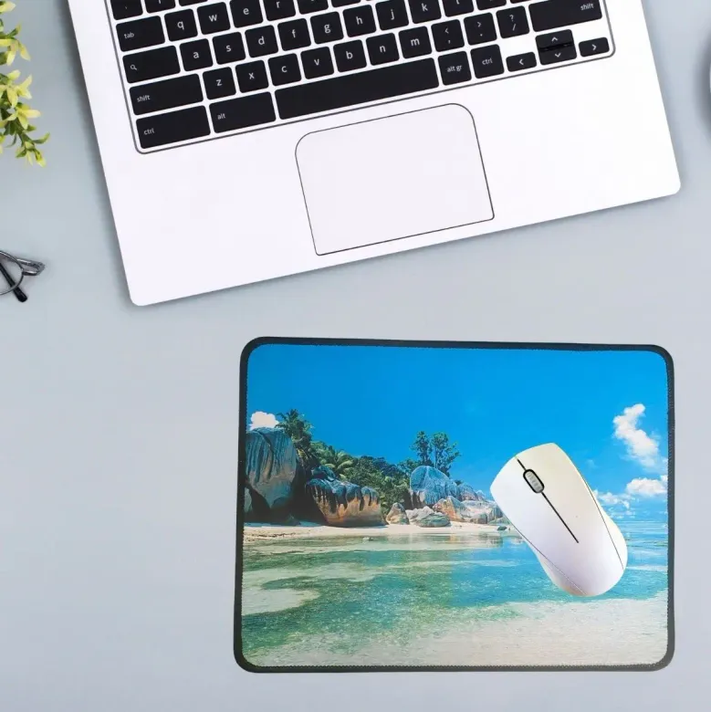 25x32 cm Küçük Boy Mouse Pad Manzara Ada (4745)