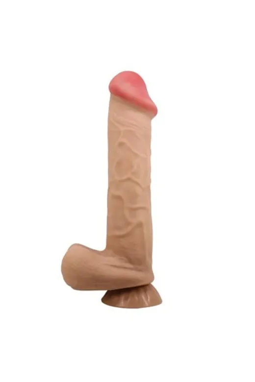 26 Cm Kıkırdak Yapılı Çift Katmanlı Gerçekçi Dildo Penis