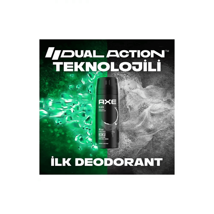 26031996 Axe Black Erkek Deodorant Sprey 150 Ml
