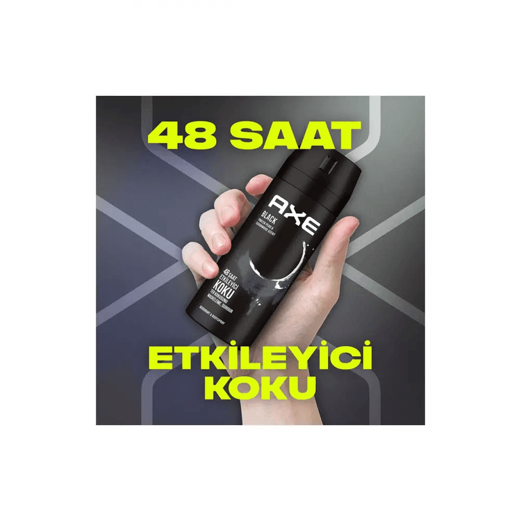 26031996 Axe Black Erkek Deodorant Sprey 150 Ml