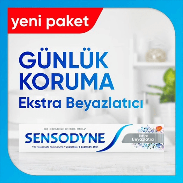 2659536 Sensodyne Ekstra Beyazlatıcı Diş Macunu 75 Ml