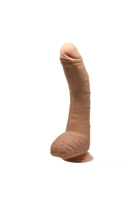 28 Cm Belden Bağlamalı Gerçekçi Kalın Dildo Penis - Alex