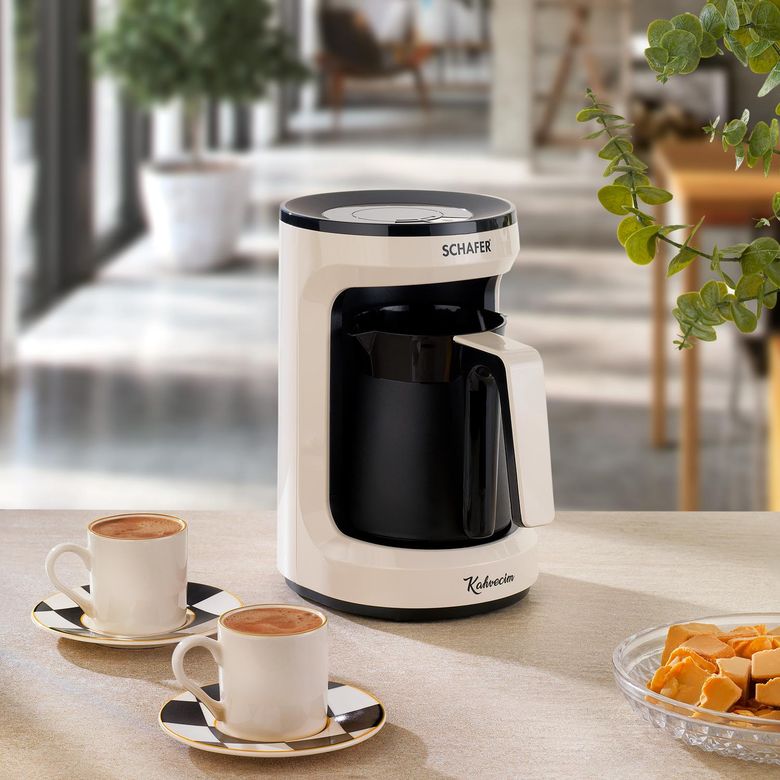 ₺2.899,00. Schafer Kahvecim Otomatik Türk Kahve Makinesi-Krem