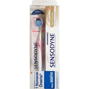 29081996 Sensodyne Tam Koruma Diş Macunu 75 Ml + Diş Fırça Hediyeli