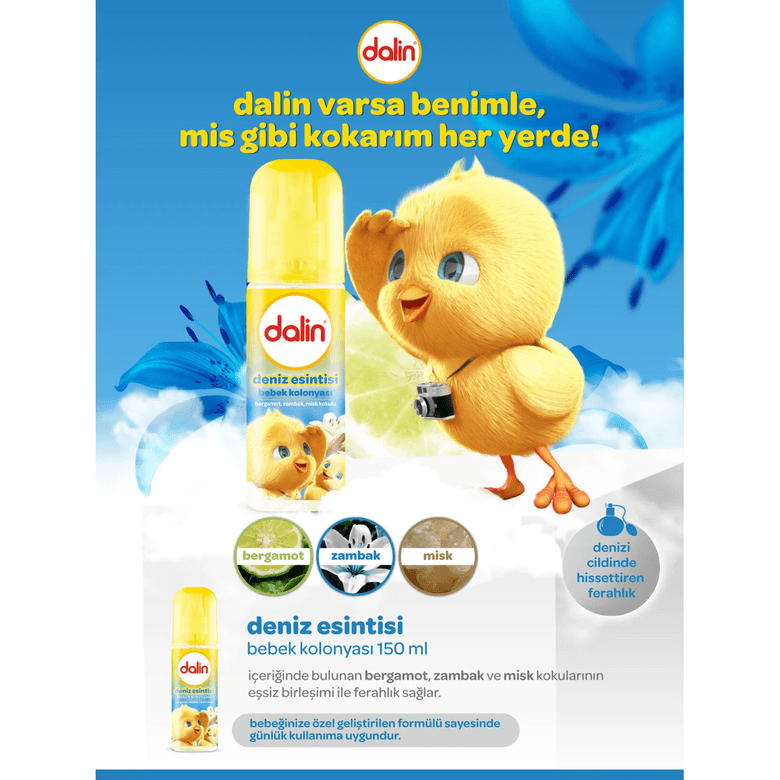 2962023 Dalin Deniz Esintisi Kolonya 150 Ml