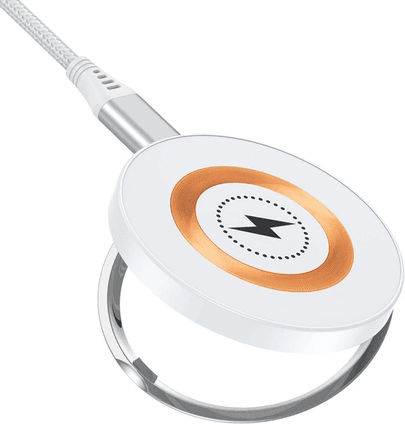2In1 Şeffaf Magsafe Kablosuz Şarj Cihazı – Usb-A Ve Type-C Çift Girişli 15W Hızlı Şarj