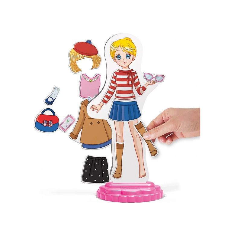 2Kids MEYXTS01002925-BLMY Mey İthalat Manyetik Moda Bebeği