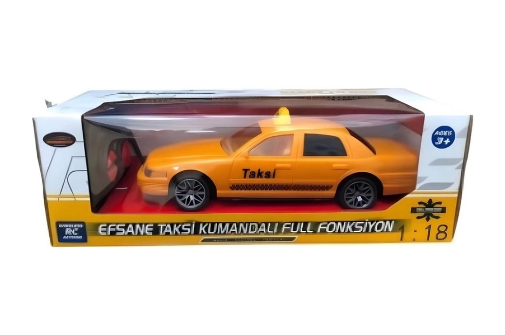 2Kids MEYXTTC-125D-BLMY Mey İthalat Kutulu Pilli Uzaktan Kumandalı Taksi