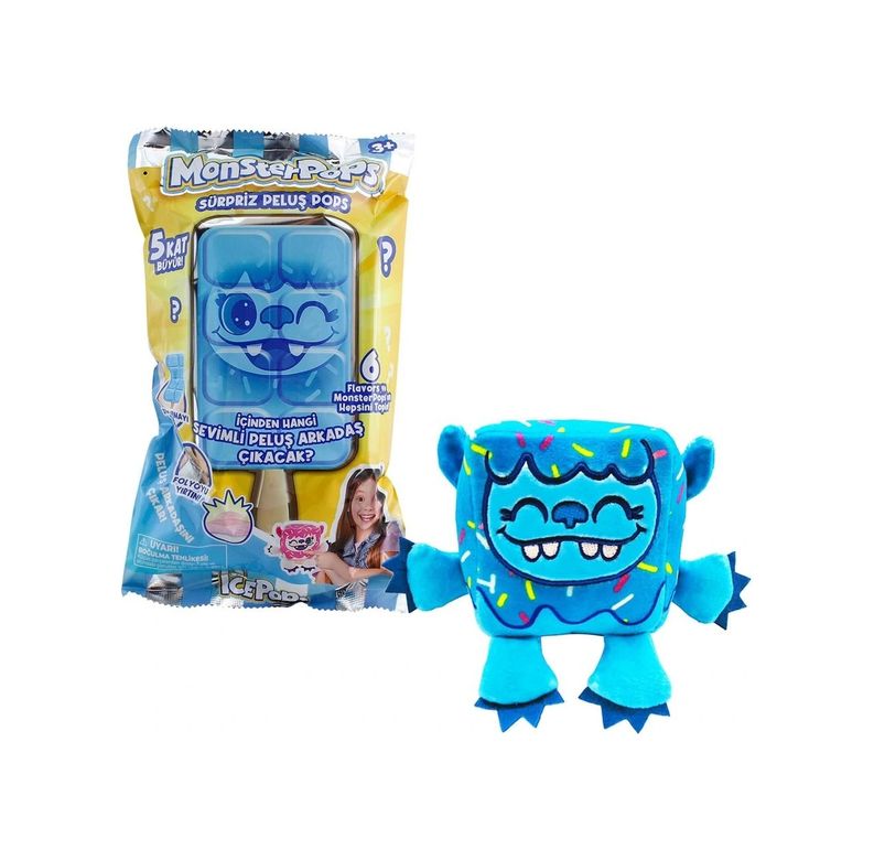 2Kids MEYXTTEAM/2411004-BLMY Mey İthalat Sürpriz Mini Peluş Canavar