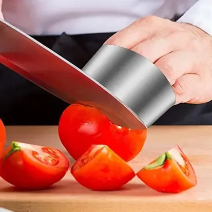 2li Metal Parmak Koruyucu Hızlı ve Güvenli Kesme Paslanmaz Çelik Koruyucu Aparat (4745)