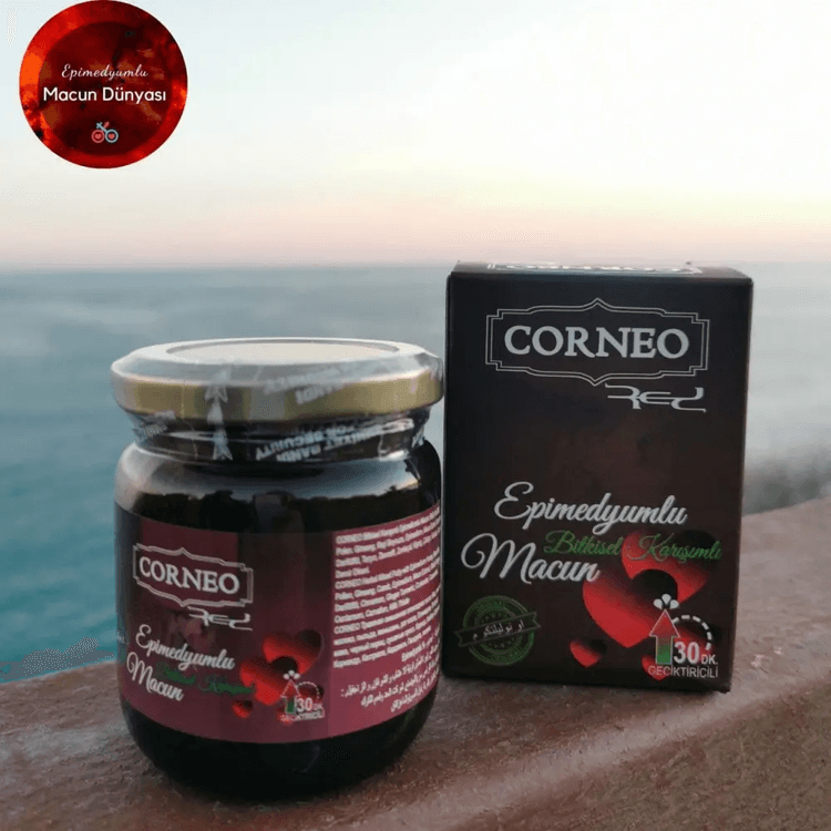 2liballı Corneo Red Doğal Ballı Ginsengli Bitkisel Macun 240 Gr 2'li