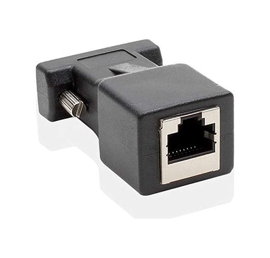 2M 131611794 4349 30 M Rs232 To Rj45 9 Pin Ethernet Adaptör Ekleme Ek Uzatıcı Cat5E 6 Extender Çevirici Dönüştürücü 0