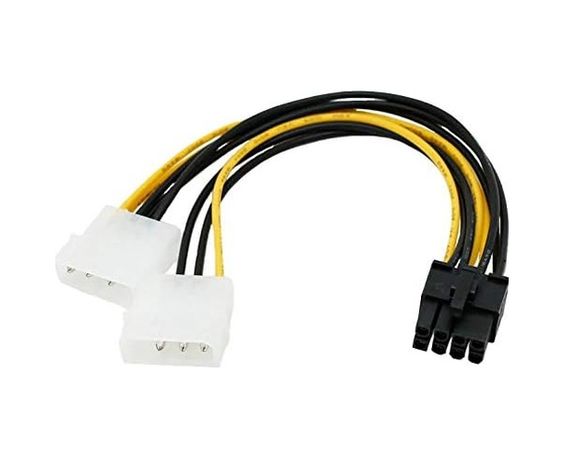 2M 131612085 4260 8 Pin Pci Express Ekran Kartı Power Güç Çevirici Çoklayıcı 0
