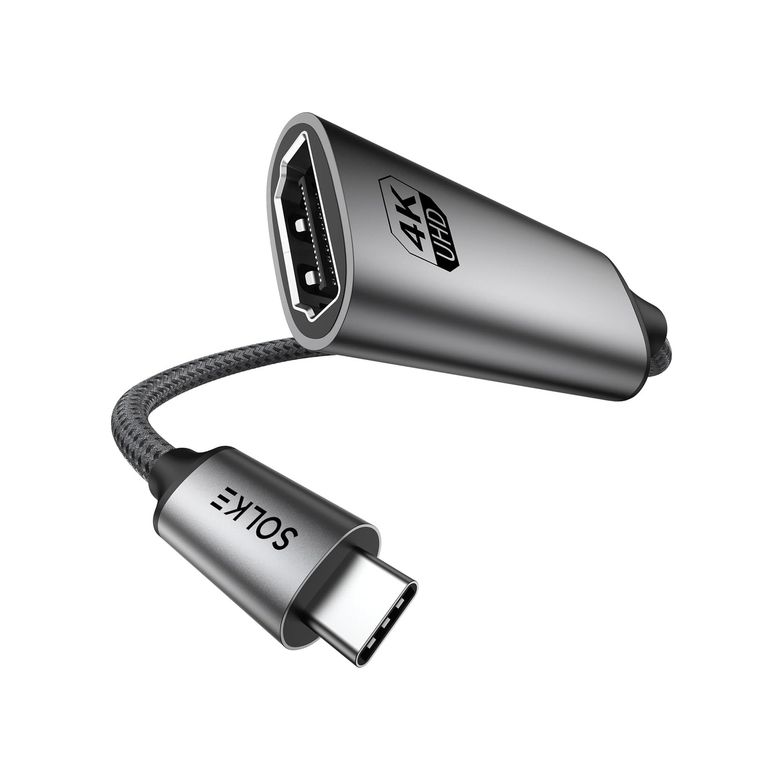 2M 131612420 Usb-C To Hdmı Adaptör 0.2 Metre 4K 60Hz Type-C To Hdmı Çevirici Dönüştürücü Kablo Thunderbolt 3/4 Macbook Uyumlu 0