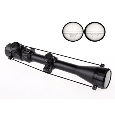 3-9x40 Zoomlu Çıft Işıklı Av Tüfeği Dürbünü Montaj Kelepçeli