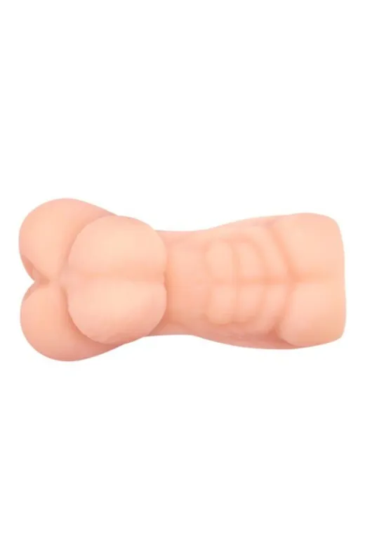 3 Boyutlu Testisli Yarım Erkek Vücutlu Suni Anal Mastürbatör
