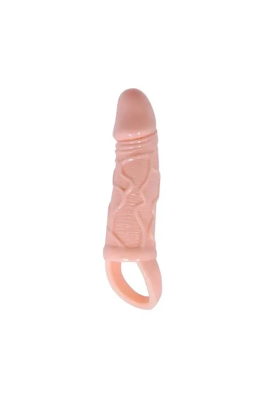 3 Cm Dolgu Uzatmalı Titreşimli Penis Kılıfı Prezervatif Vibratör
