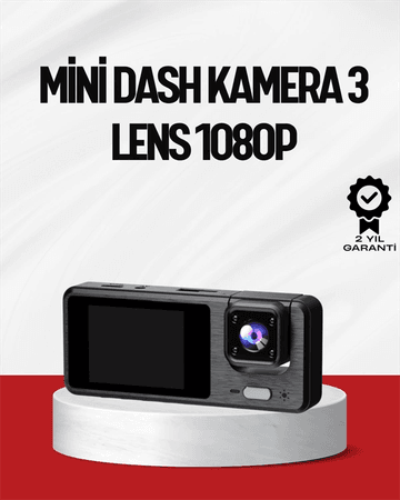 3 Kameralı Dvr Araç Kamerası – Tam Güvenlik, Tam Kapsama