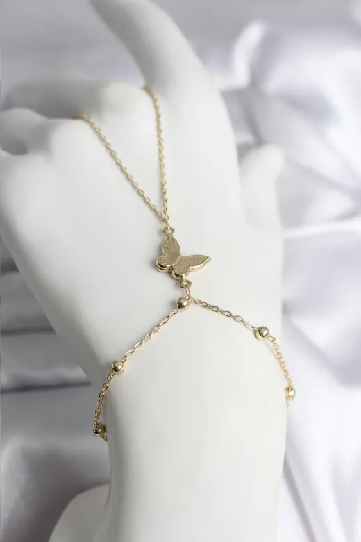 316L Çelik Gold Renk Model Kadın Şahmeran TJ-SN740