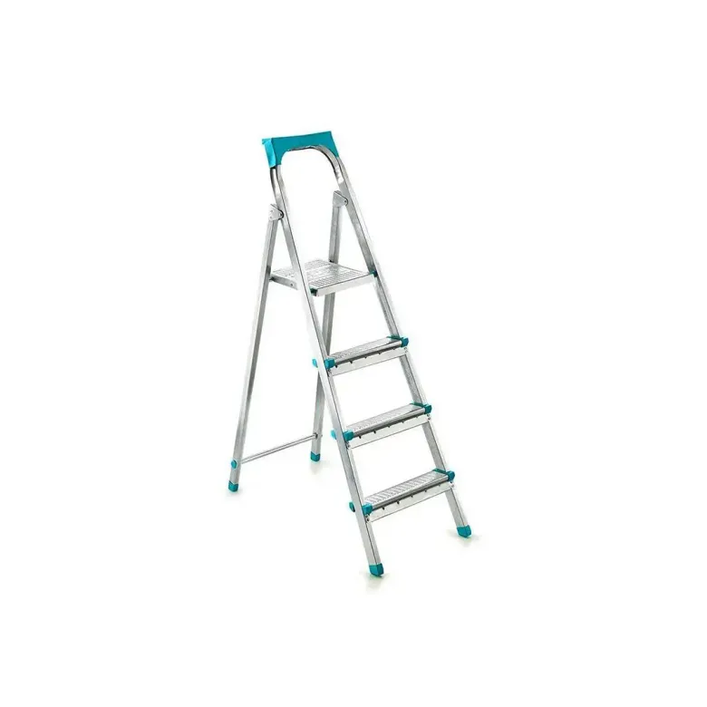 3+1BASAMAKLI METAL MERDİVEN Y: 82CM - 120KG.TAŞIMA KAPASİTESİ (4745)