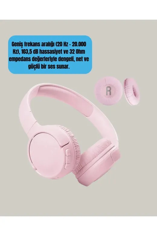 3.2 cm Sürücülü Ergonomik Kablosuz Kulaklık